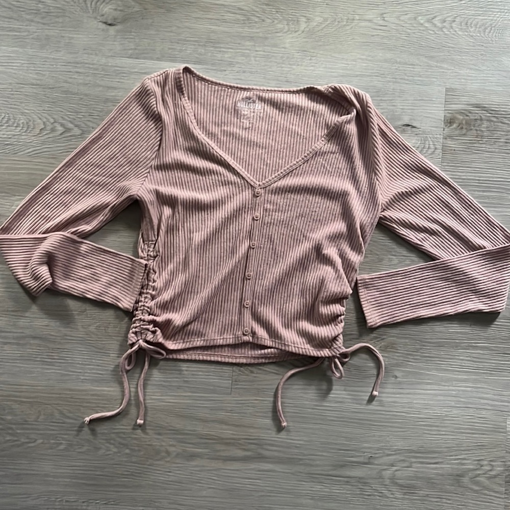 Hollister long sleeve baby tee